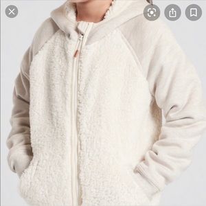 Athleta Full Zip Sherpa Hoodie